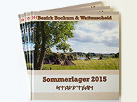 Notizbücher als quadratisches Hardcover (DPSG Bochum & Wattenscheid)